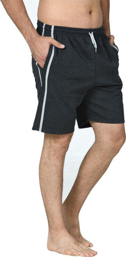 PC Loungewear Korte Broeken Heren 2-Pack Navy-Antraciet