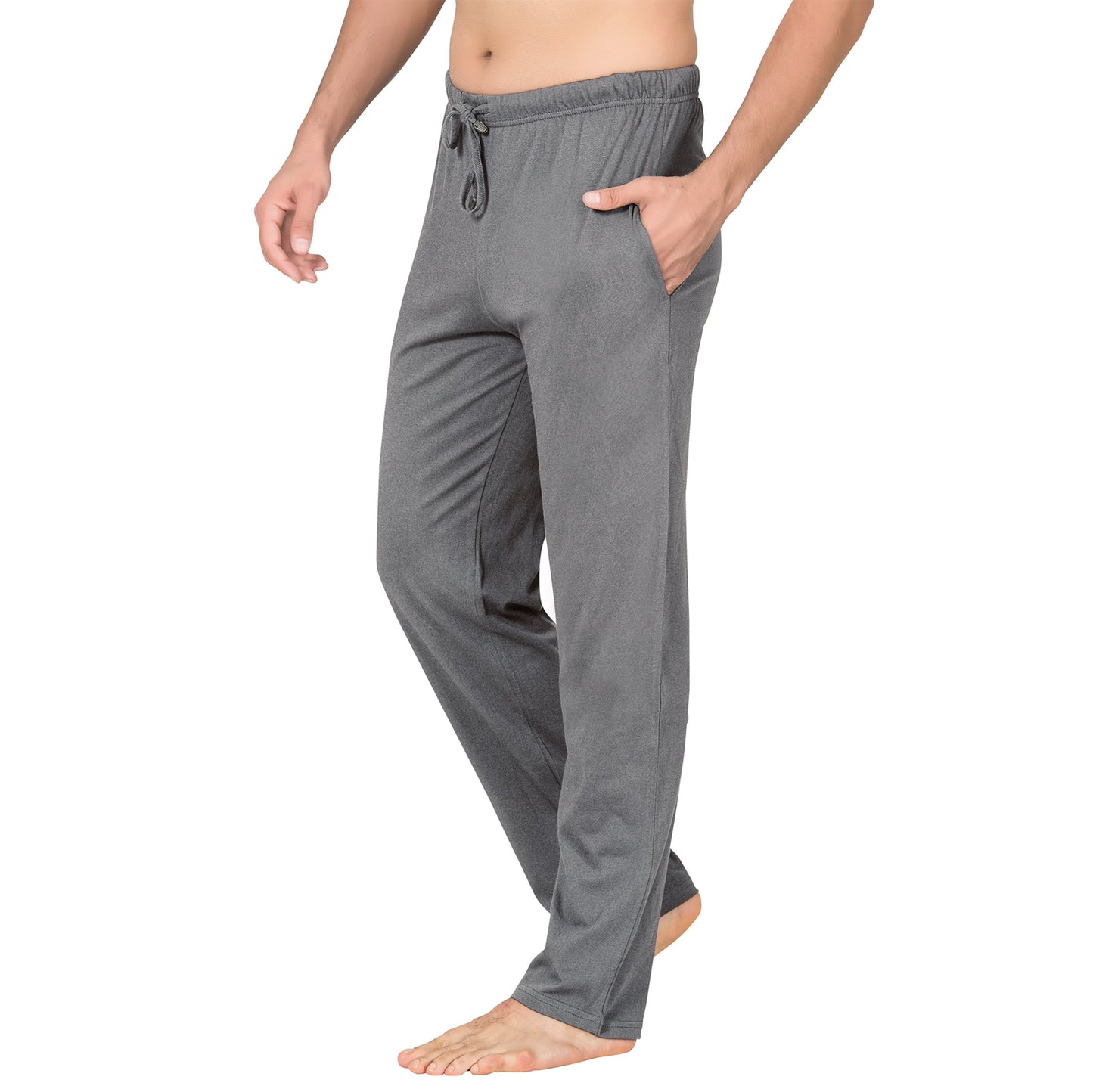 PC Pyjama Broeken Heren 2-Pack Zwart-Grijs M