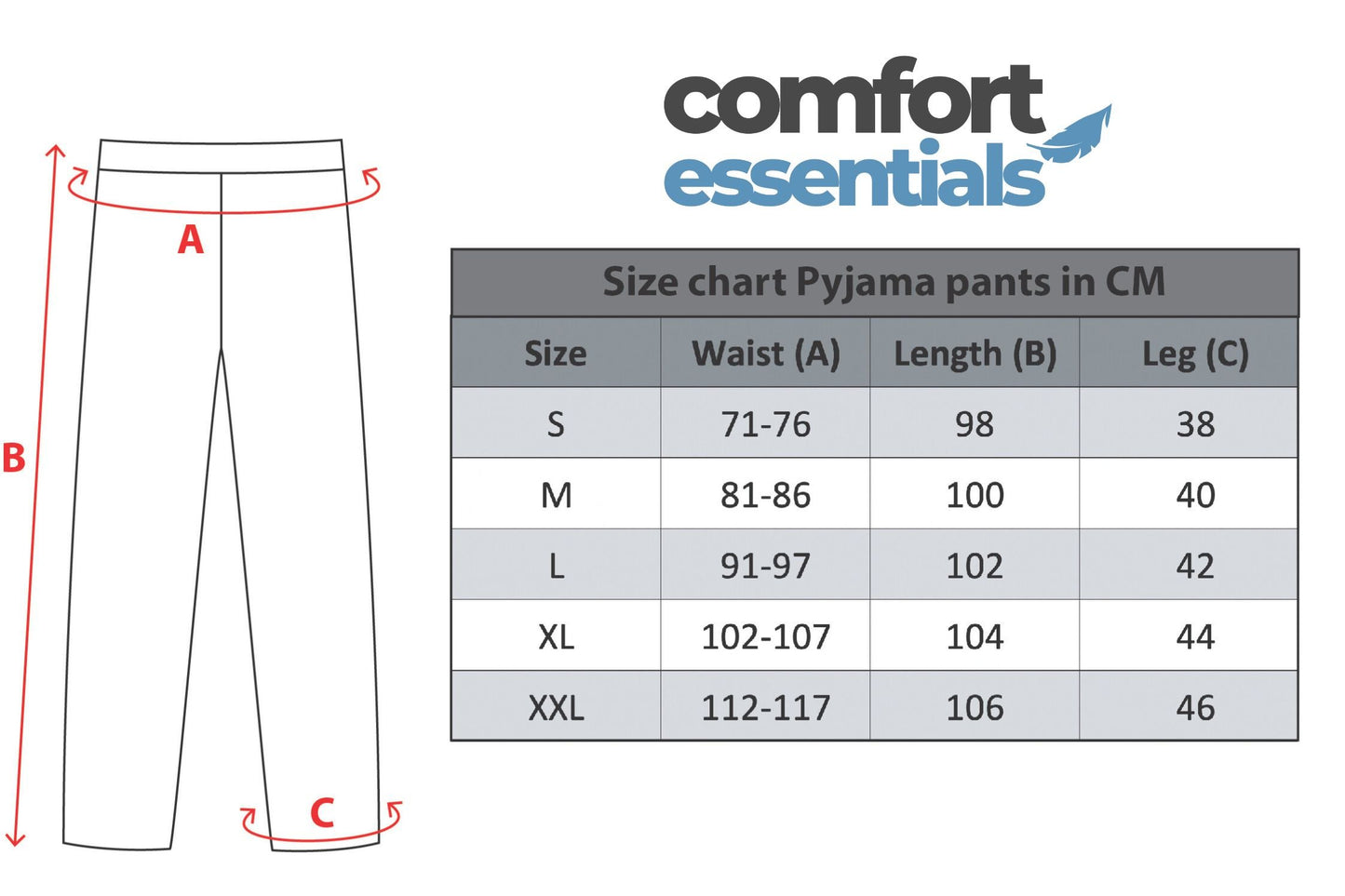 CE 2pk Heren Pyjama Broeken Black / Red Check XXXL