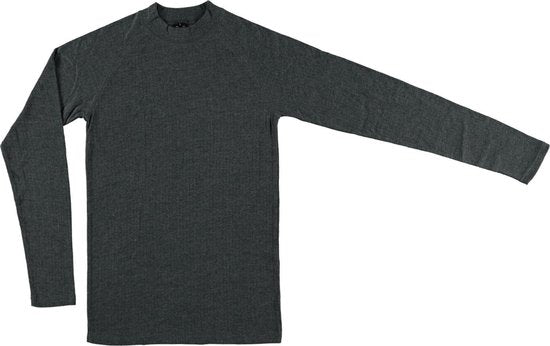 Thermo Shirt Heren Antraciet Melange XL