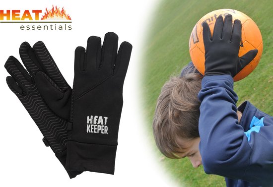 MP - Heat Essentials - Thermo Handschoenen Kinderen - Maat 14+ S/M - Extra Grip - Softshell