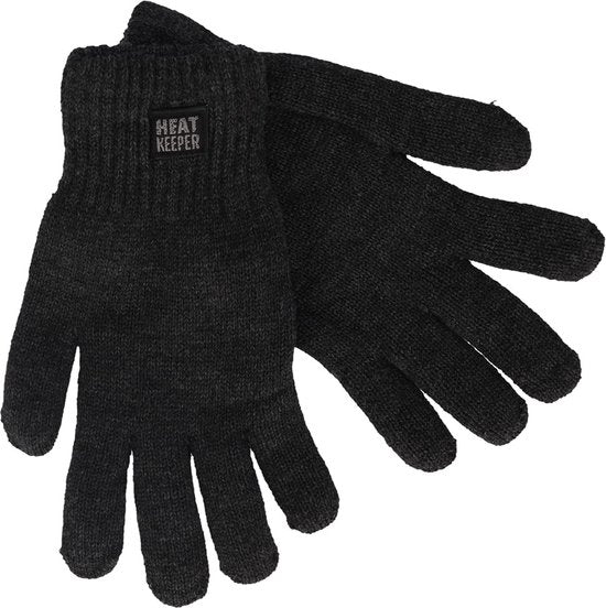 Thermo handschoenen heren antraciet (XXL)