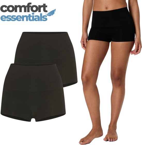 Comfort Essentials Dames Shapewear Hipster Zwart XL