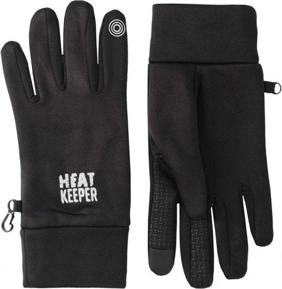 Sport handschoenen water en winddichte i-touch Unisex Zwart (L/XL)
