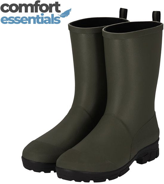 MP - Comfort Essentials - Hoge Regenlaarzen Heren - Groen - Maat 41 - Rubber