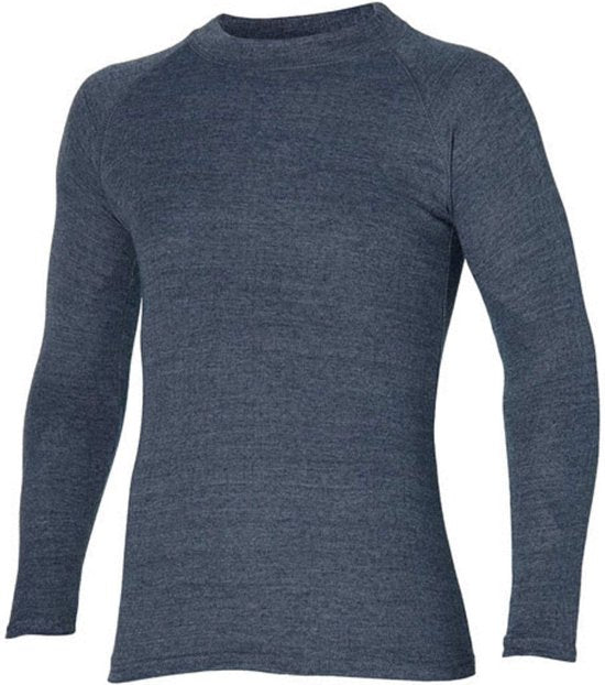 Thermo Shirt Heren Antraciet Melange L