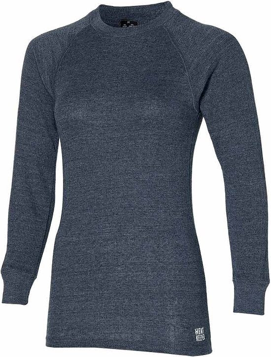 Thermo Shirt Dames Antraciet Melange XL