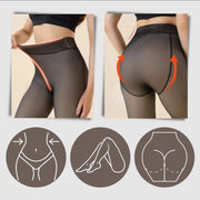 Dames Fleece Lounge Panty Bruin Nude