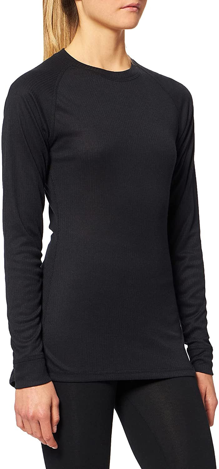 Thermo Shirt Dames Zwart M