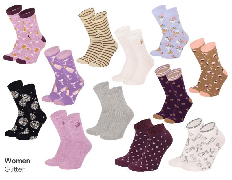 Adventskalender Dames Party Glitter 36/41