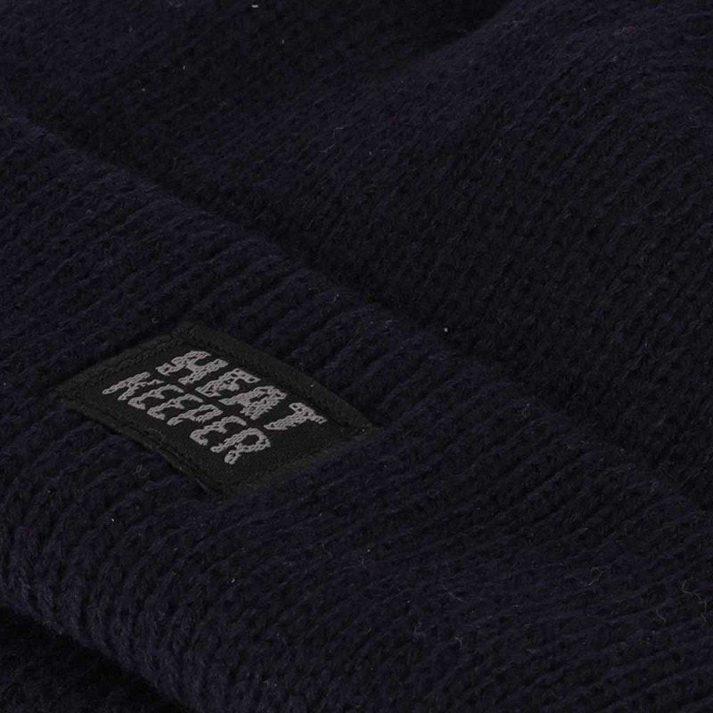 Gebreide Thermo Muts Kids Navy