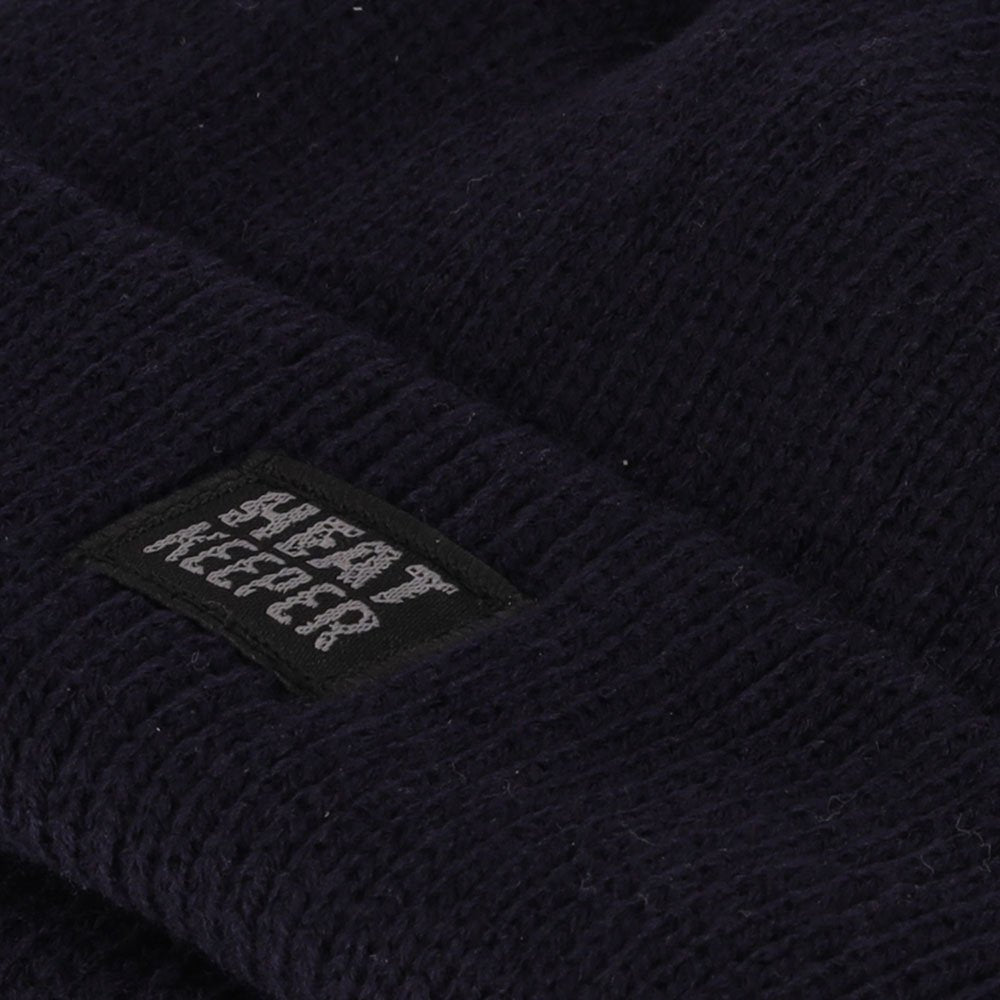 Gebreide Thermo Muts Kids Navy 9/12