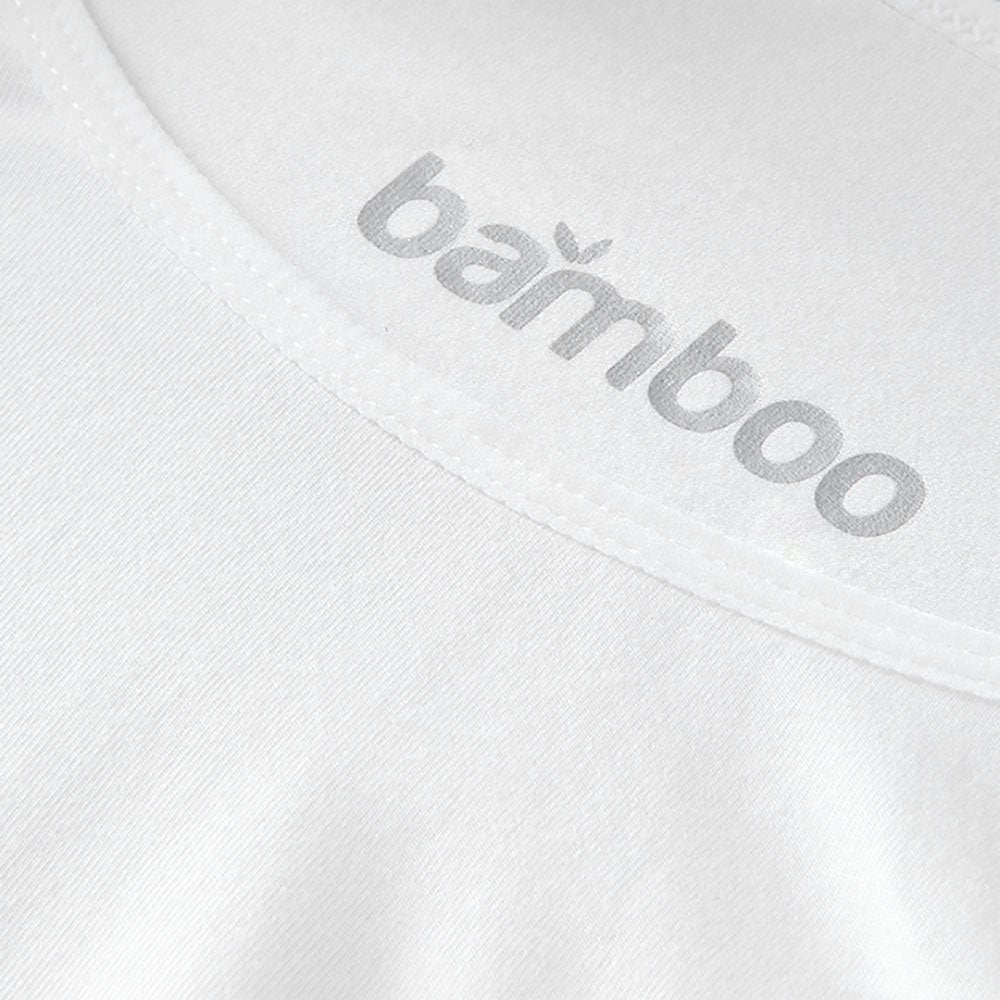 MP - Bamboo Elements - T Shirt Dames - Bamboe - Ronde Hals - 2 Stuks - Wit - L
