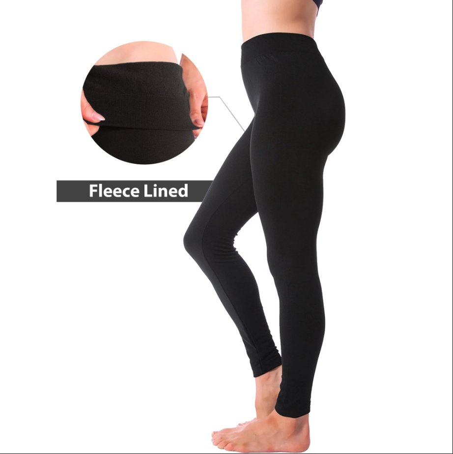 MP - Heat Essentials - Thermo Legging Dames - Fleece Panty - 2 Stuks - Zwart - XXL
