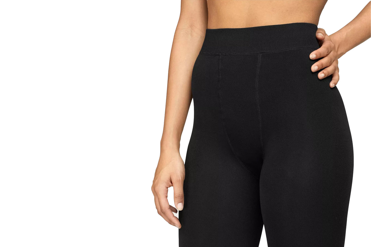 MP - Heat Essentials - Thermo Legging Dames - Fleece Panty - 2 Stuks - Zwart - XXL