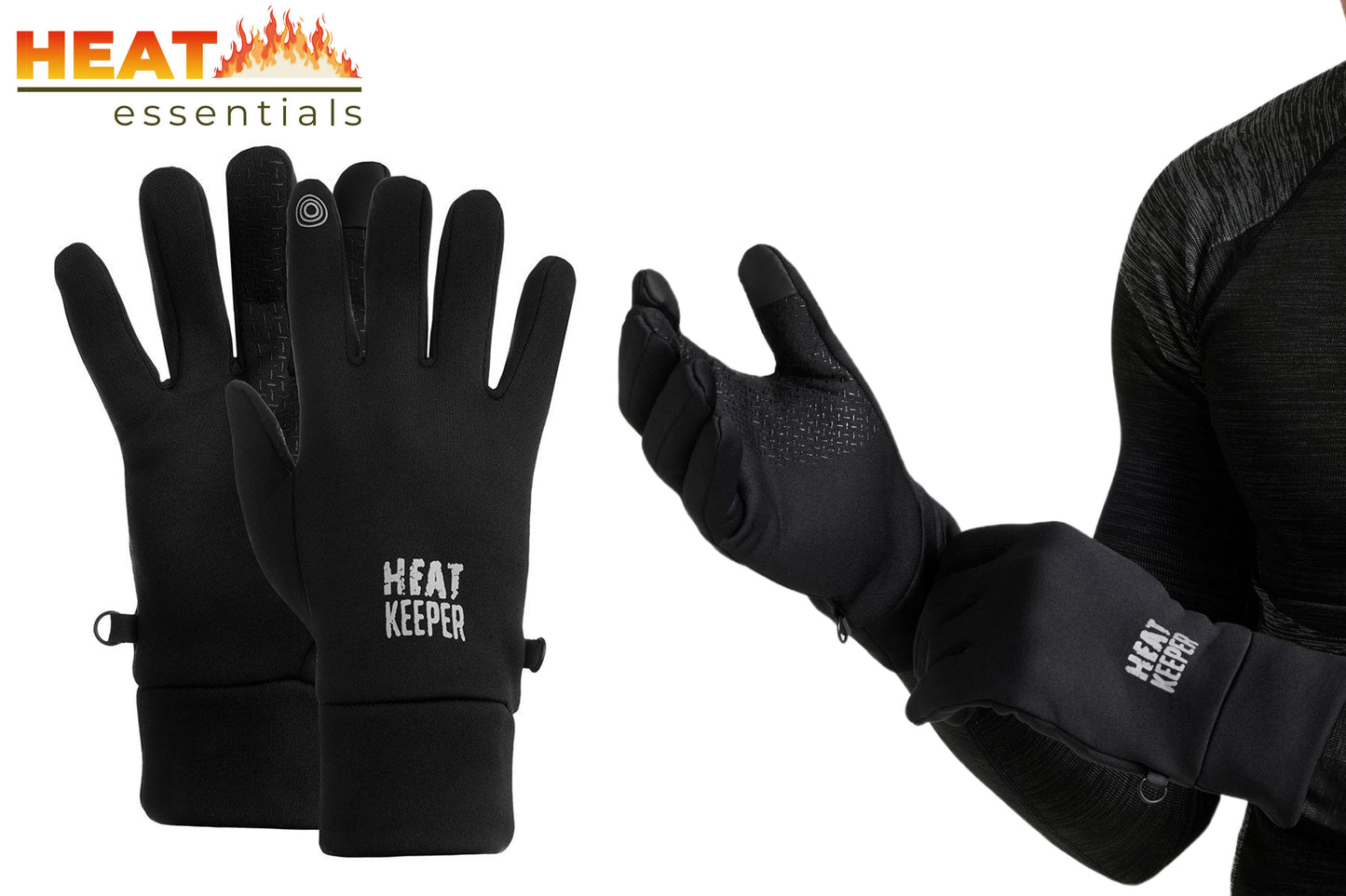 MP - Softshell  Premium Touchscreen Handschoenen - Unisex - Zwart - XXL
