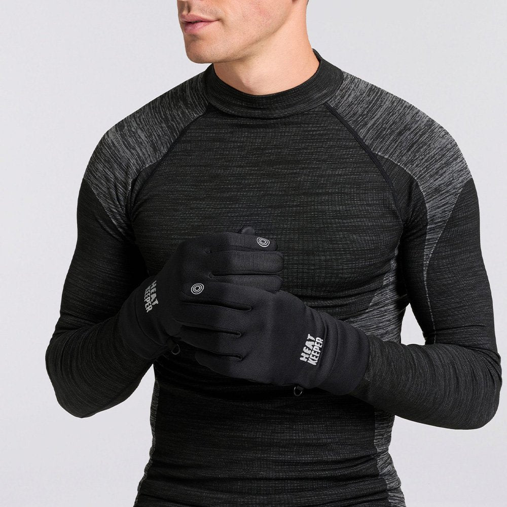 MP - Softshell  Premium Touchscreen Handschoenen - Unisex - Zwart - XXL
