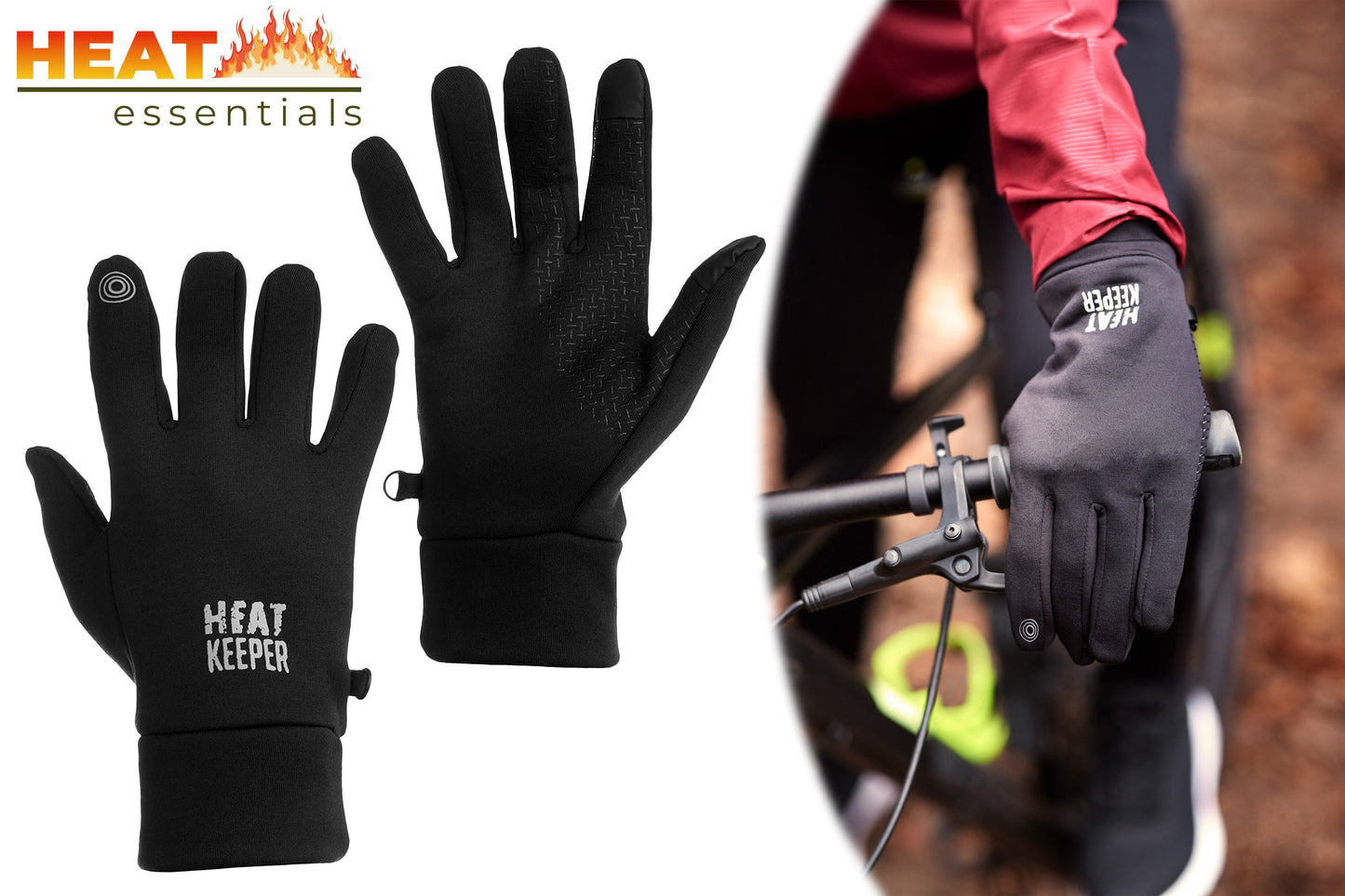 MP - Softshell  Premium Touchscreen Handschoenen - Unisex - Zwart - XXL