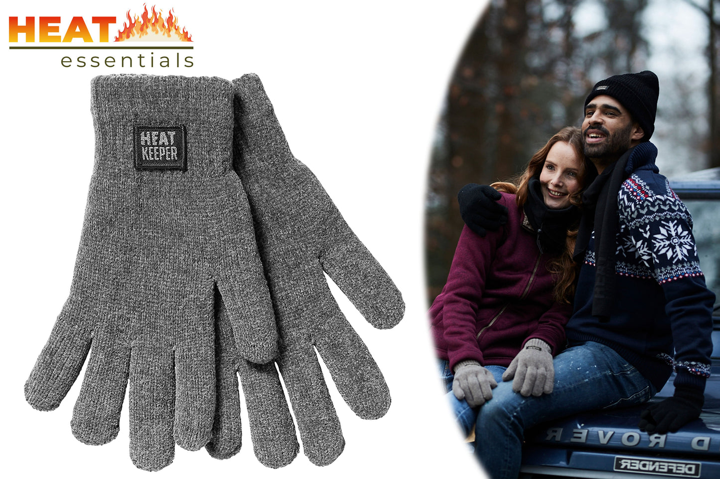 MP - Thermo Handschoenen Winter â€“ Unisex - Grijs -  L/XL