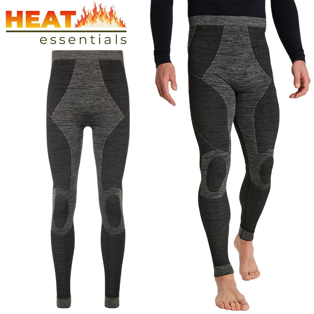 MP - Heat Essentials - Premium Thermobroek Heren - Zwart - XL