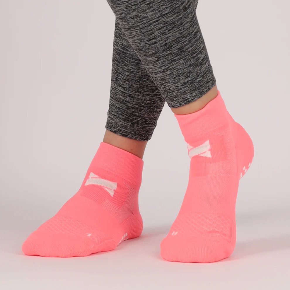 MP - Comfort Essentials -  Yoga Sokken Antislip Dames - 3 Paar - Neon Kleuren - Maat 35-38