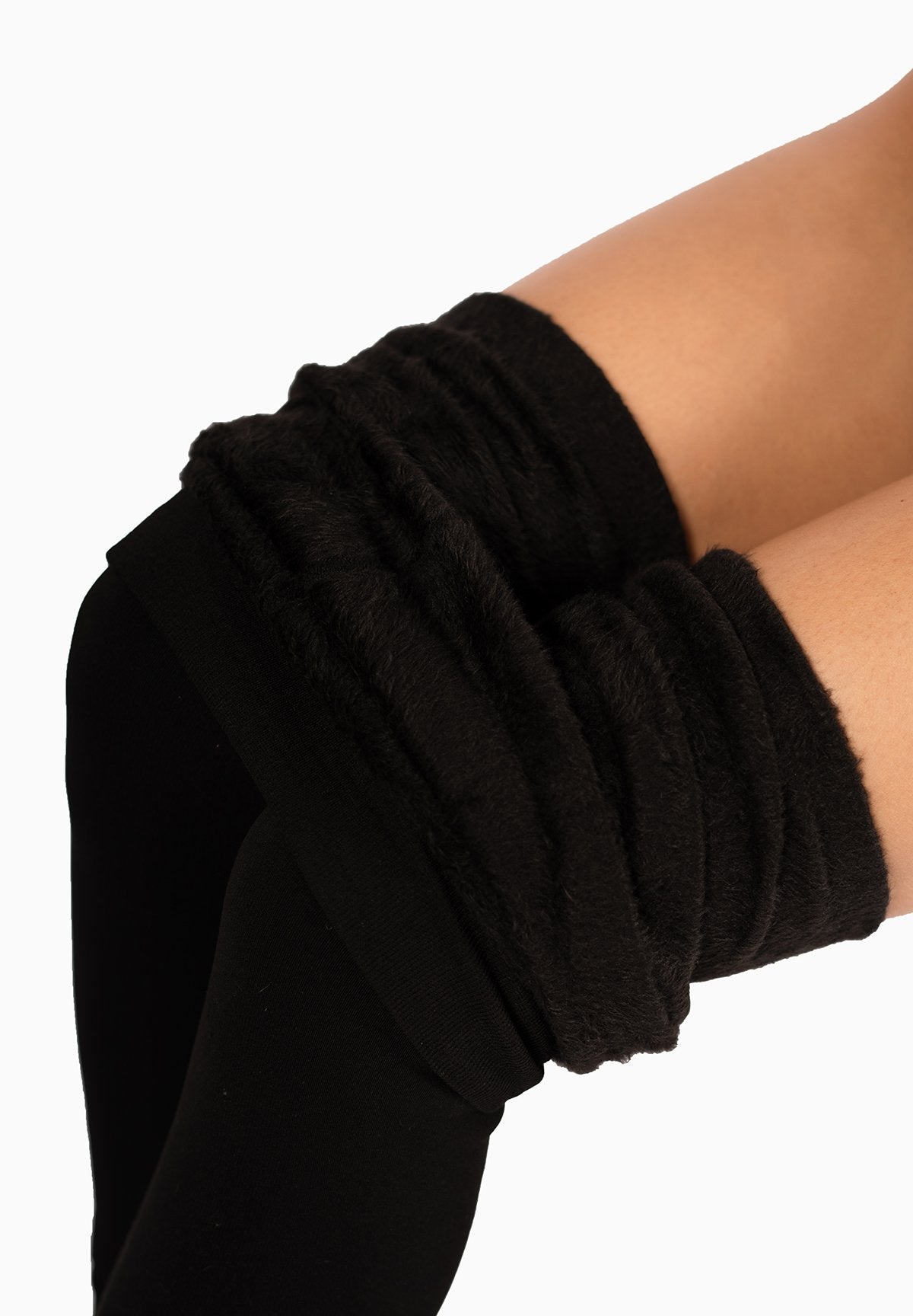 MP - Heat Essentials - Fleece Legging Dames - Zwart - S/M - 1 Pack
