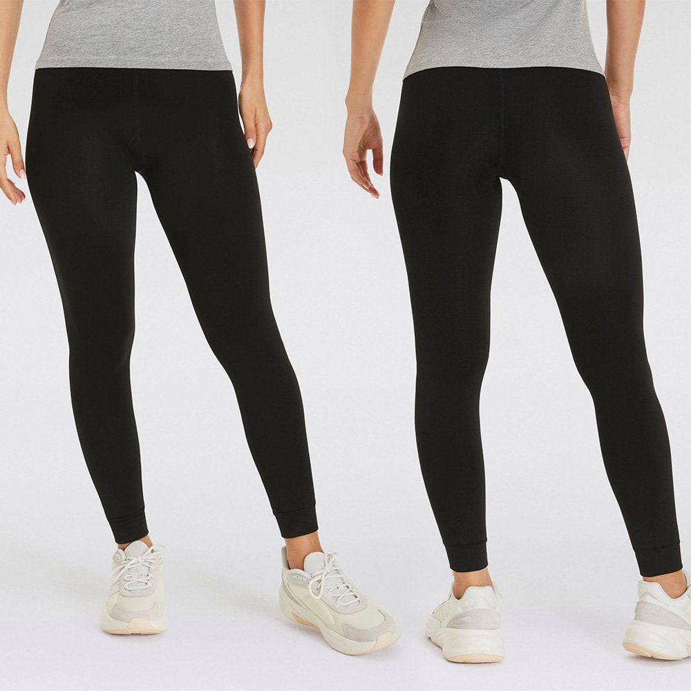 MP - Heat Essentials - Fleece Legging Dames - Zwart - S/M - 1 Pack