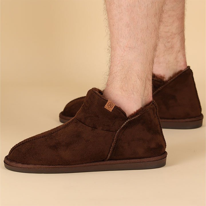 MP - Heat Essentials - Pantoffels Heren - Bruin - 41/42 - Heren Pantoffels - Sloffen Heren