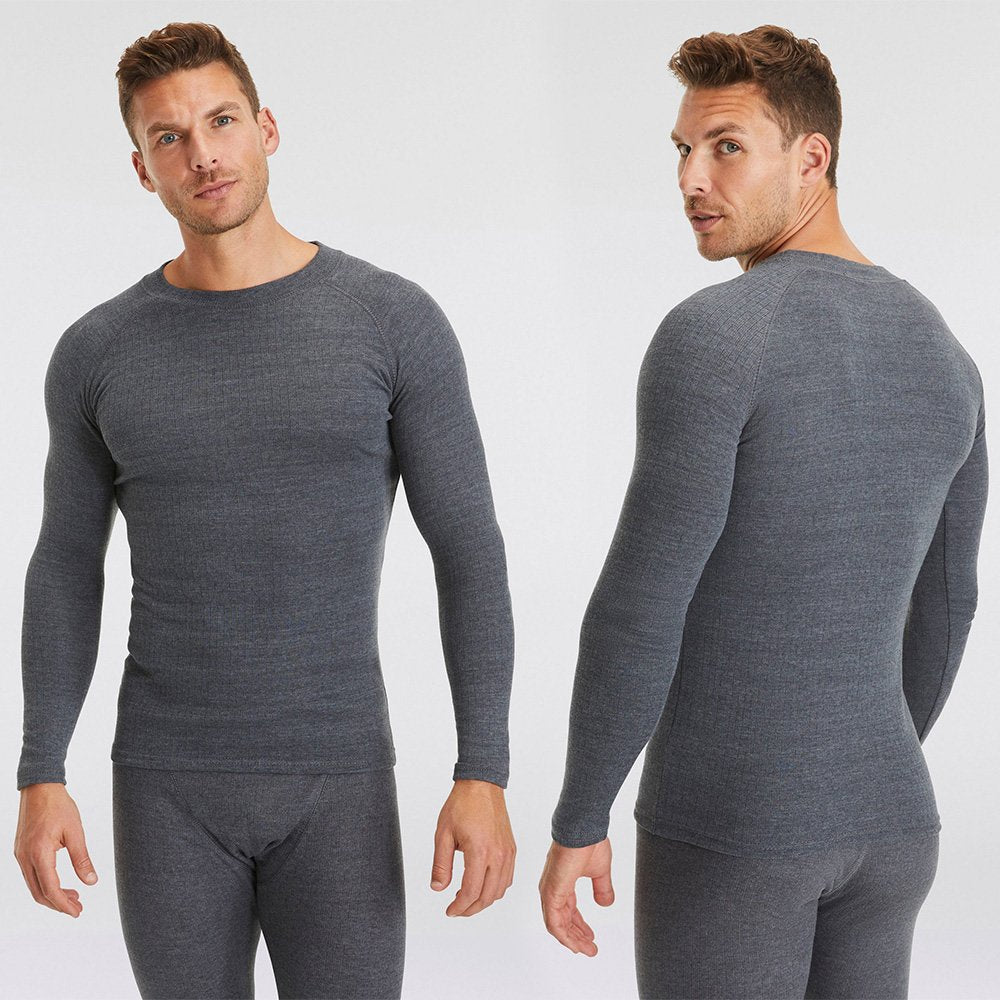MP - Heat Essentials - ThermoShirt Heren - Antraciet Grijs - M