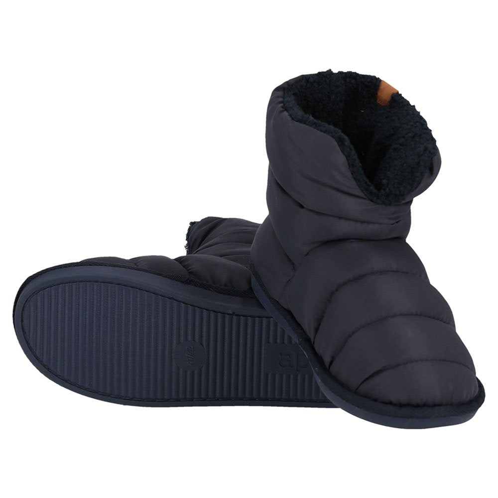 MP - Sloffen Heren 45 46 - Navy Blauw - Gewatteerd - Pantoffels Heren Maat 45 46