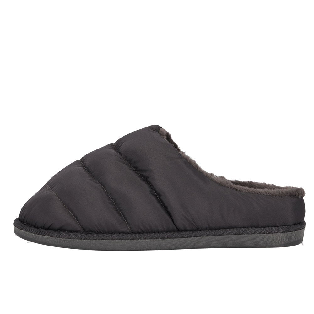 MP - Pantoffels Dames 41 42 - Antraciet - Gewatteerd - Sloffen Dames Maat 41 42