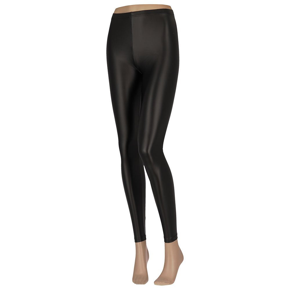 MP - Legging Dames Leather Look Zwart - Maat S/M