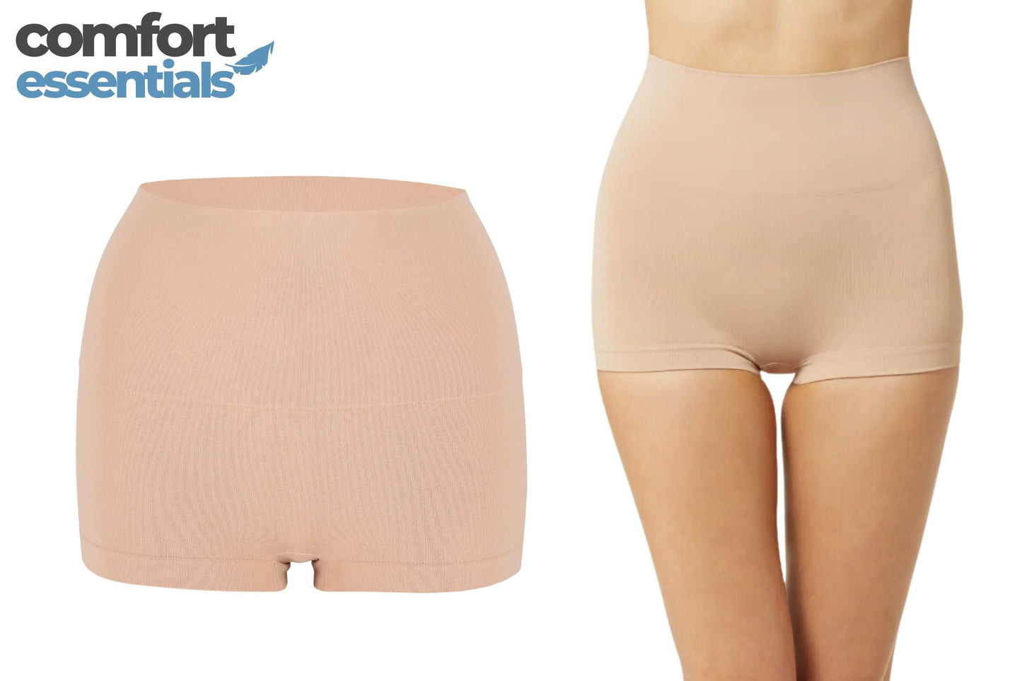 Comfort Essentials Dames Shapewear Hipster Nude S