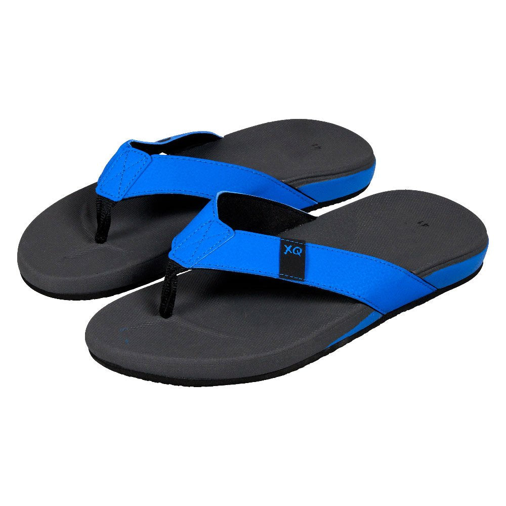 Heren Comfort Teenslippers Grijs-Blauw 43