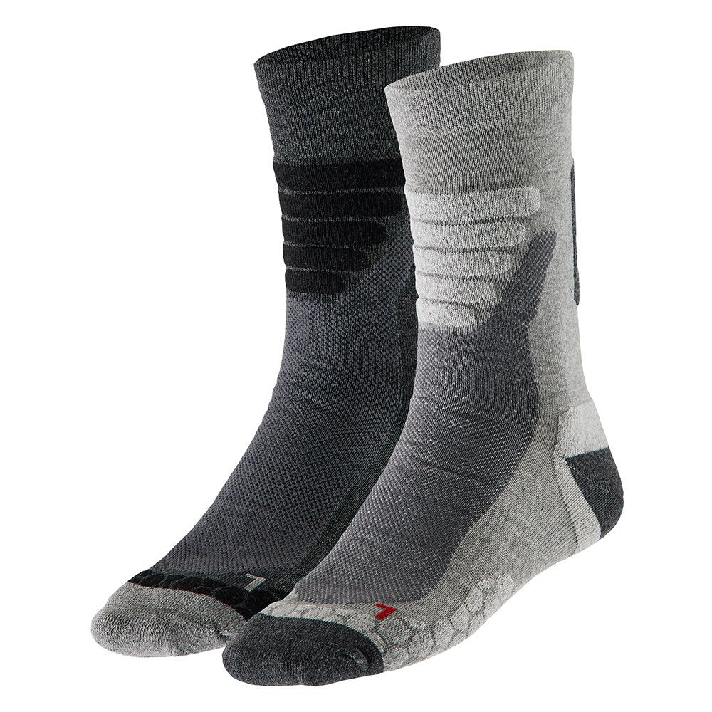 MP - Comfort Essentials Wandelsokken  - Multi Grijs - Maat 43/46