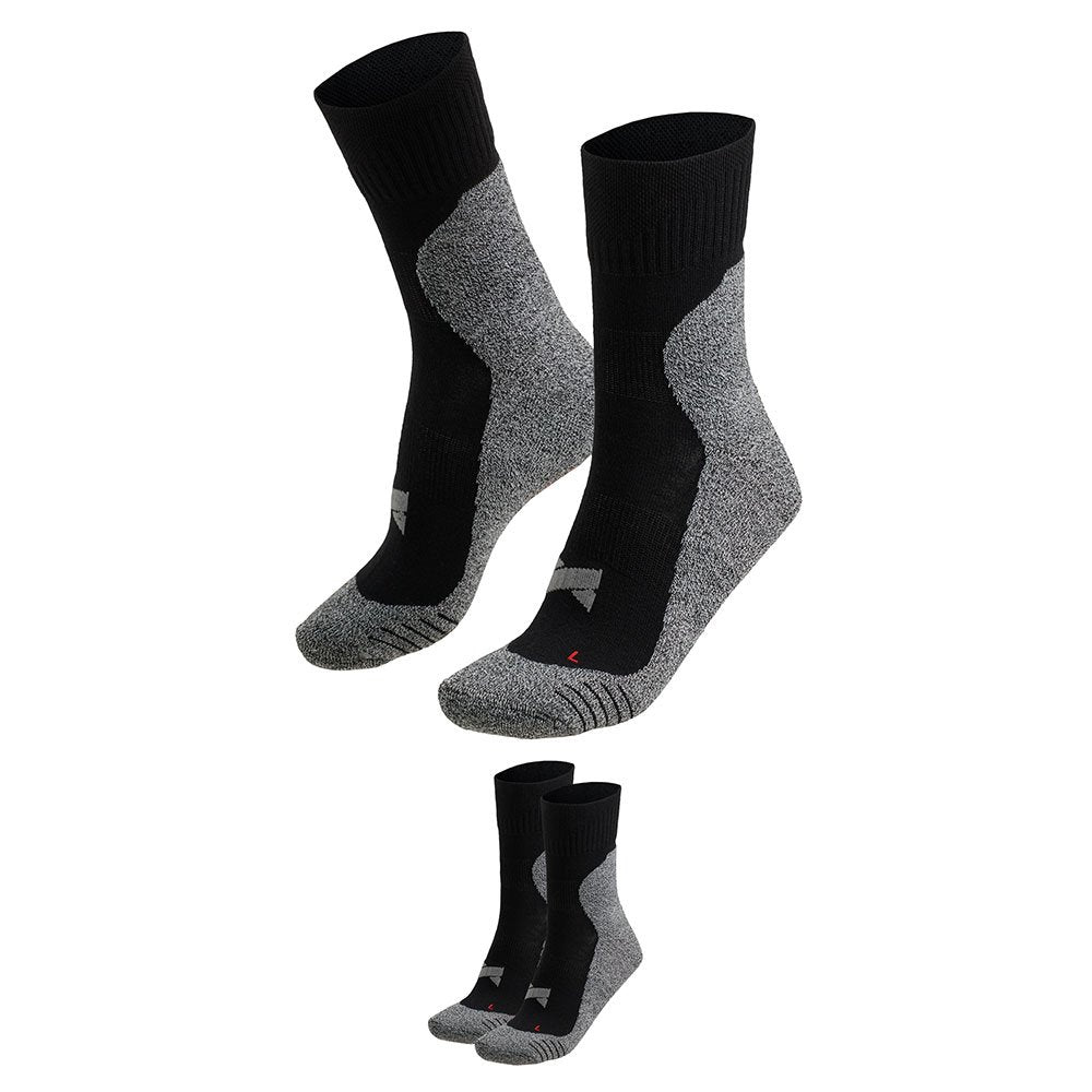 MP - Comfort Essentials Sportsokken 2-Pack  Multi Zwart - Maat 43/46