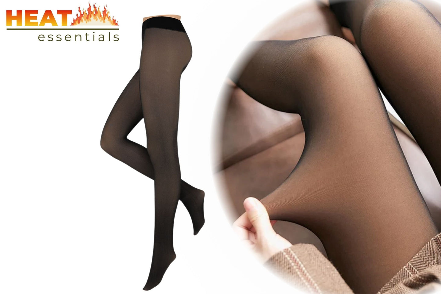 MP - Heat Essentials Fleece Panty - Zwart Nude - Maat S/M