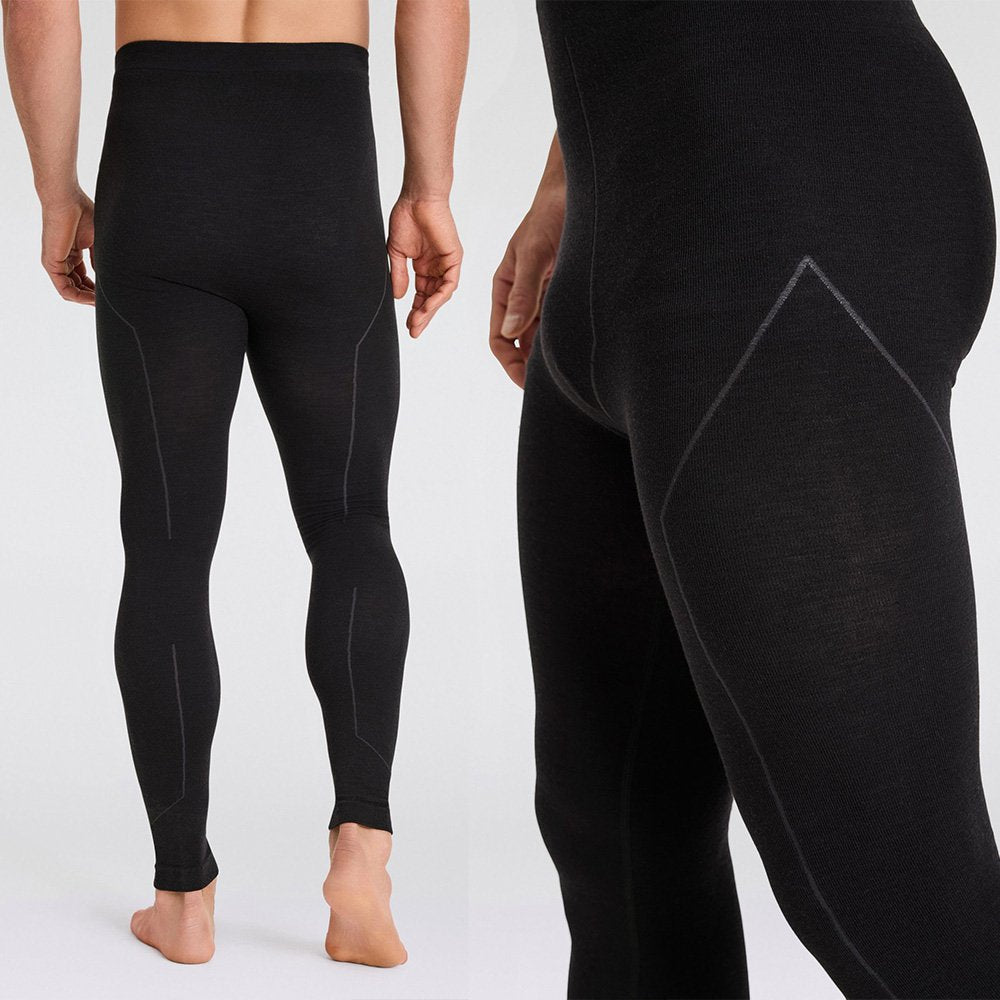 MP - Heat Essentials Thermobroek Heren - Merinowol - Zwart - XXL