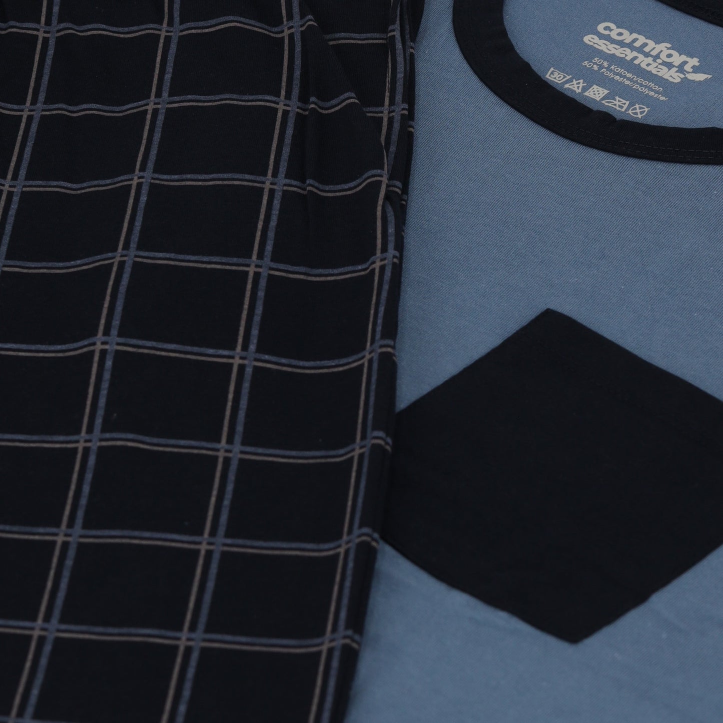 CE Heren Pyjama Set Navy XXL