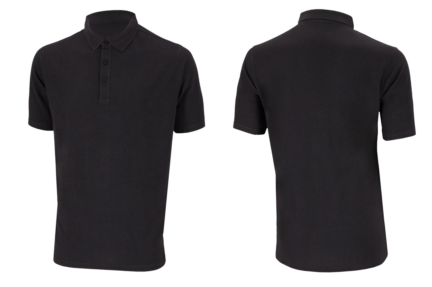 Bamboo Heren Polo Pique Antraciet XXL