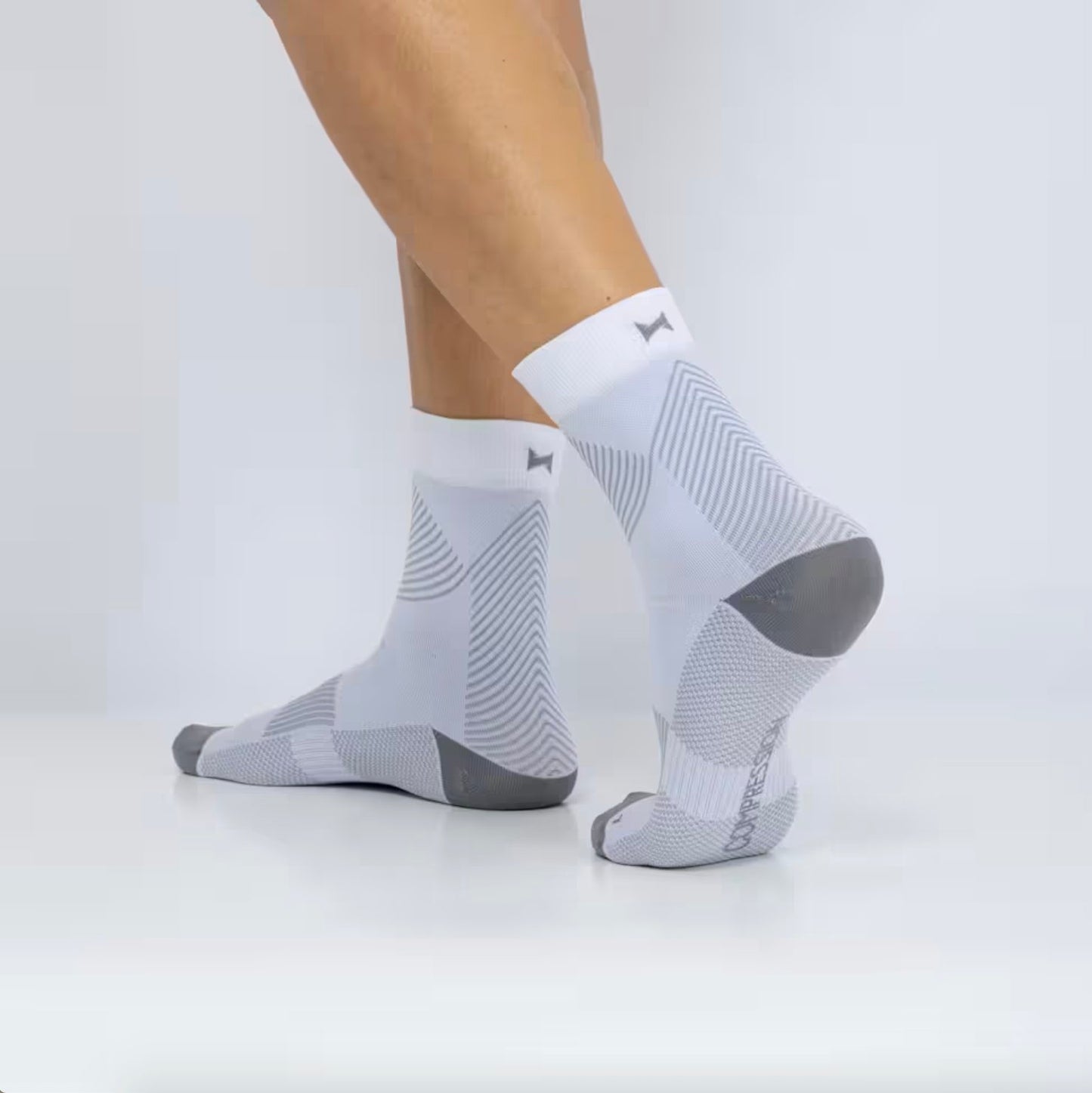 MP - Comfort Essentials - Lage Compressie Sokken - 3 Paar - Wit - 43-45