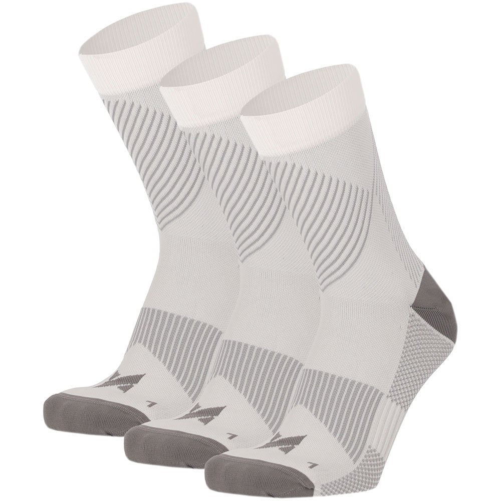 MP - Comfort Essentials - Lage Compressie Sokken - 3 Paar - Wit - 43-45