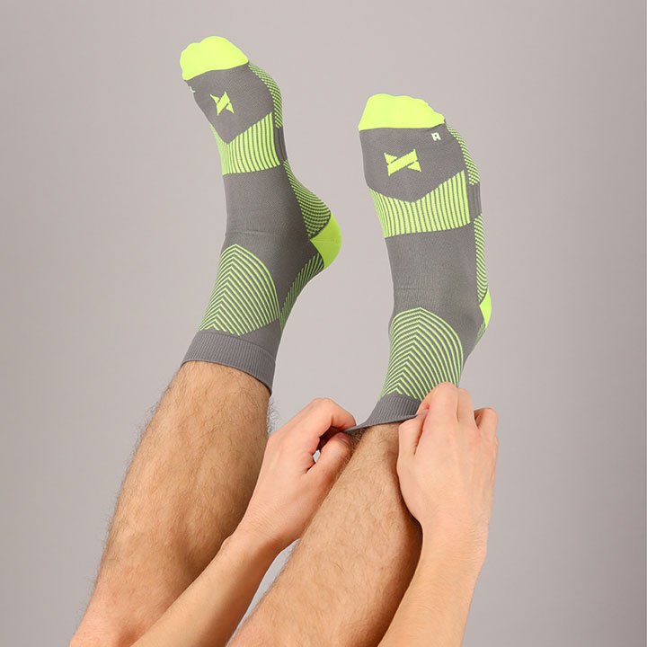 MP - Comfort Essentials - Lage Compressie Sokken - 3 Paar - 45-47 - Multi Geel