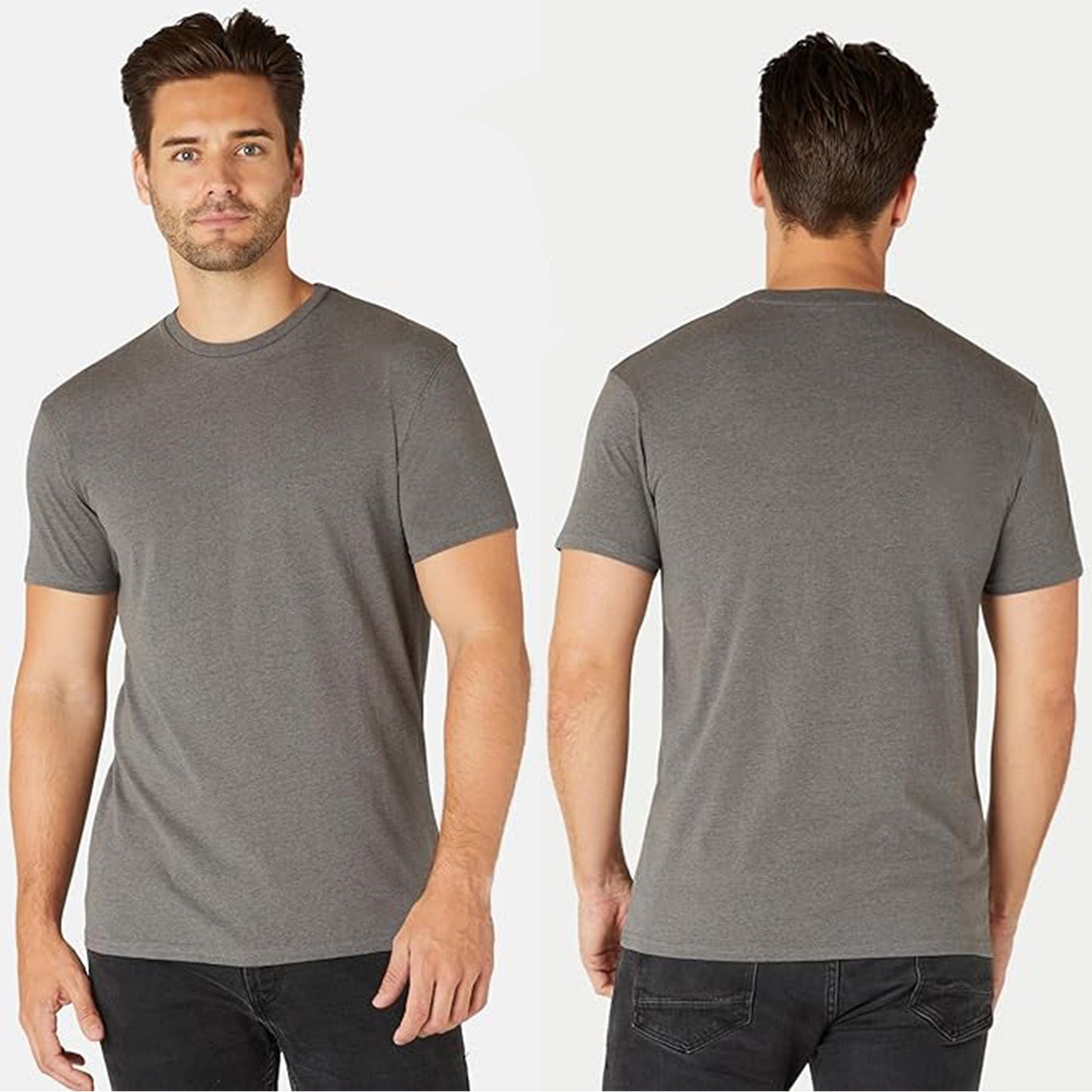 MP - Comfort Essentials -T Shirt Heren - 3pk XXL - Wit Grijs Zwart Classic