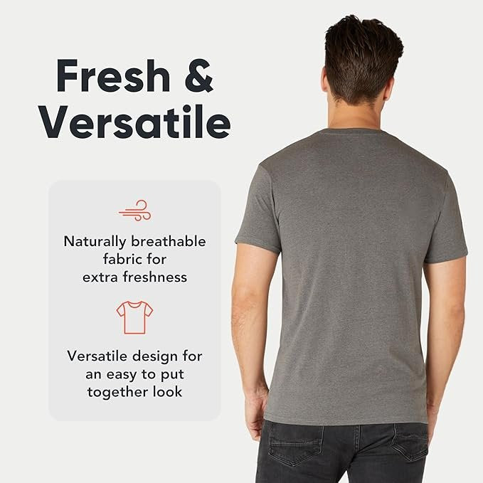 MP - Comfort Essentials -T Shirt Heren - 3pk XXL - Wit Grijs Zwart Classic