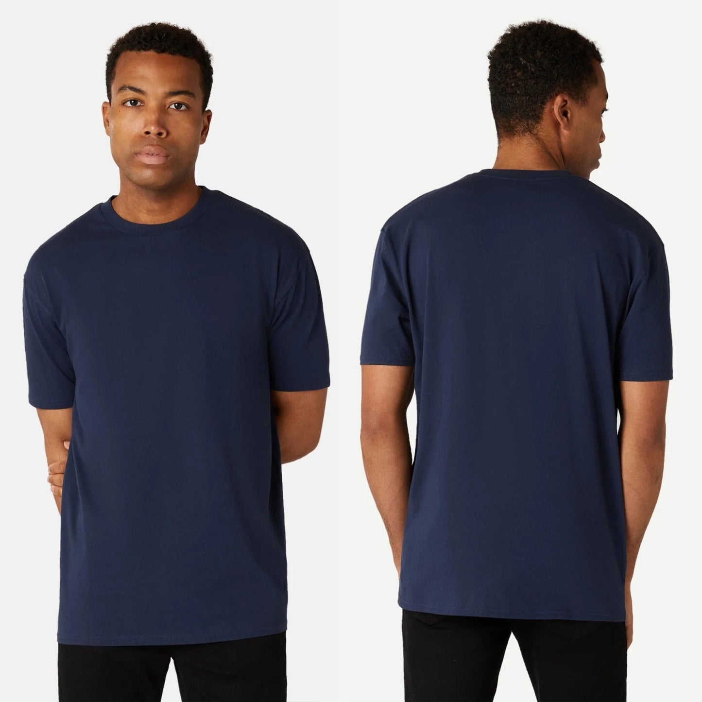 MP - Comfort Essentials -T Shirt Heren - 3pk L - Groen Navy Bordeux