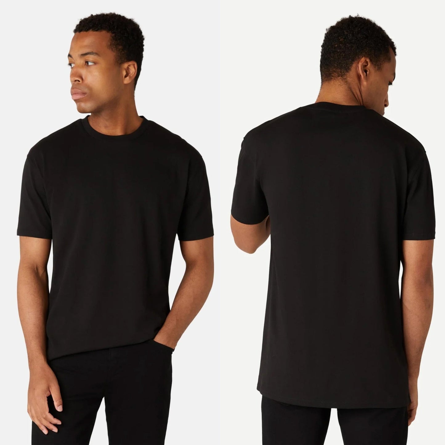 MP - Comfort Essentials -T Shirt Heren - 3pk M - Zwart