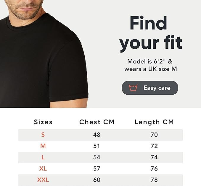MP - Comfort Essentials -T Shirt Heren - 3pk M - Zwart
