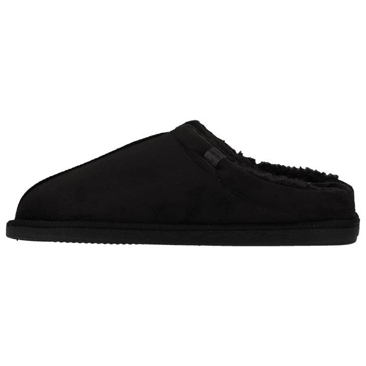 MP - Heat Essentials - Pantoffels Heren - Zwart - 43/44 - Suede Look