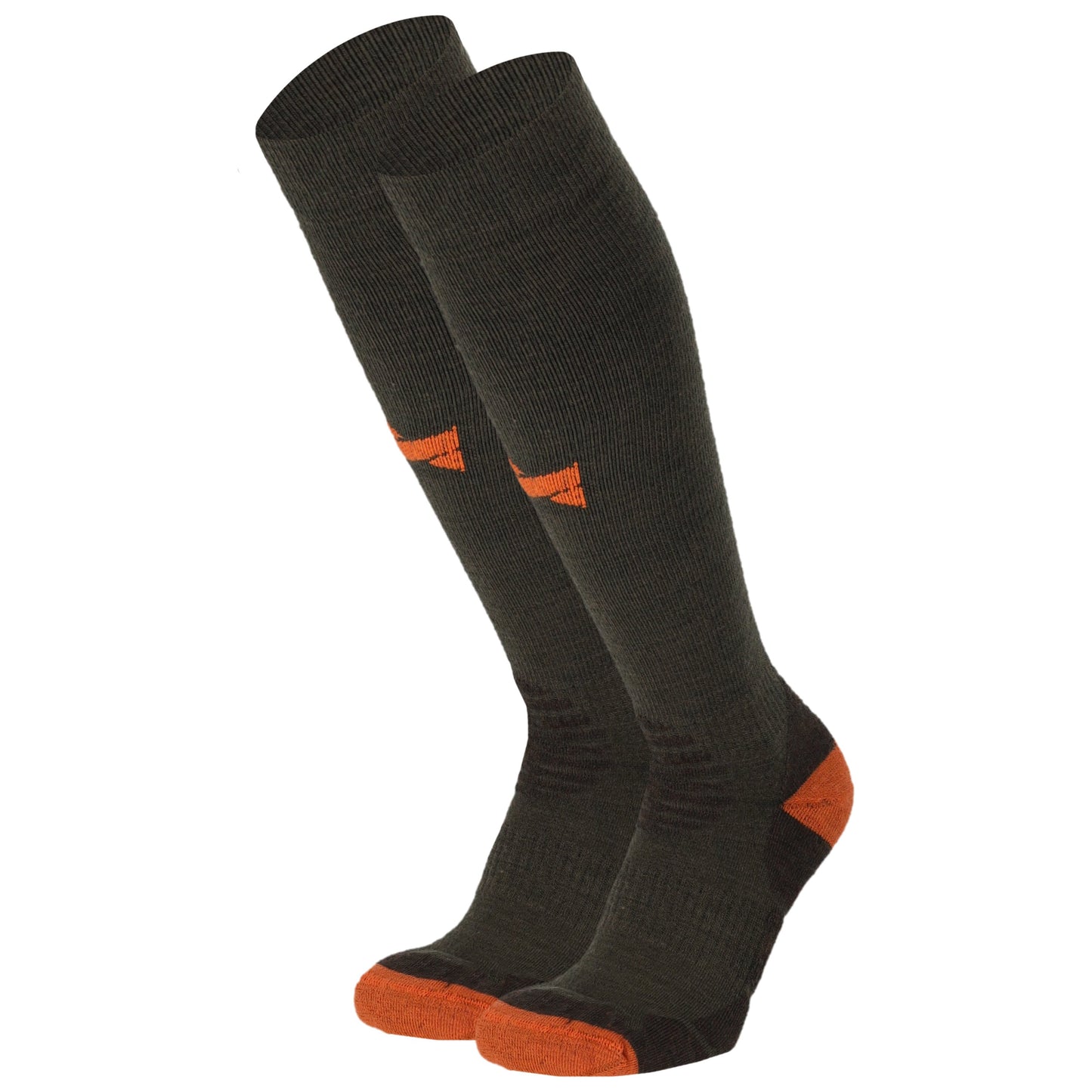 MP - Heat Essentials - Merino Wol Sokken - Compressiekousen - 2 Paar - Groen - Maat 45/47